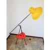 Vintage lampa stojąca metalowa